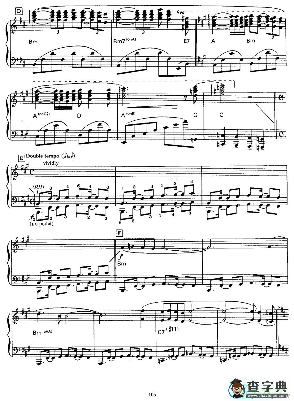 【Le voyage dans la nuit (Theme from Midnight station)钢琴