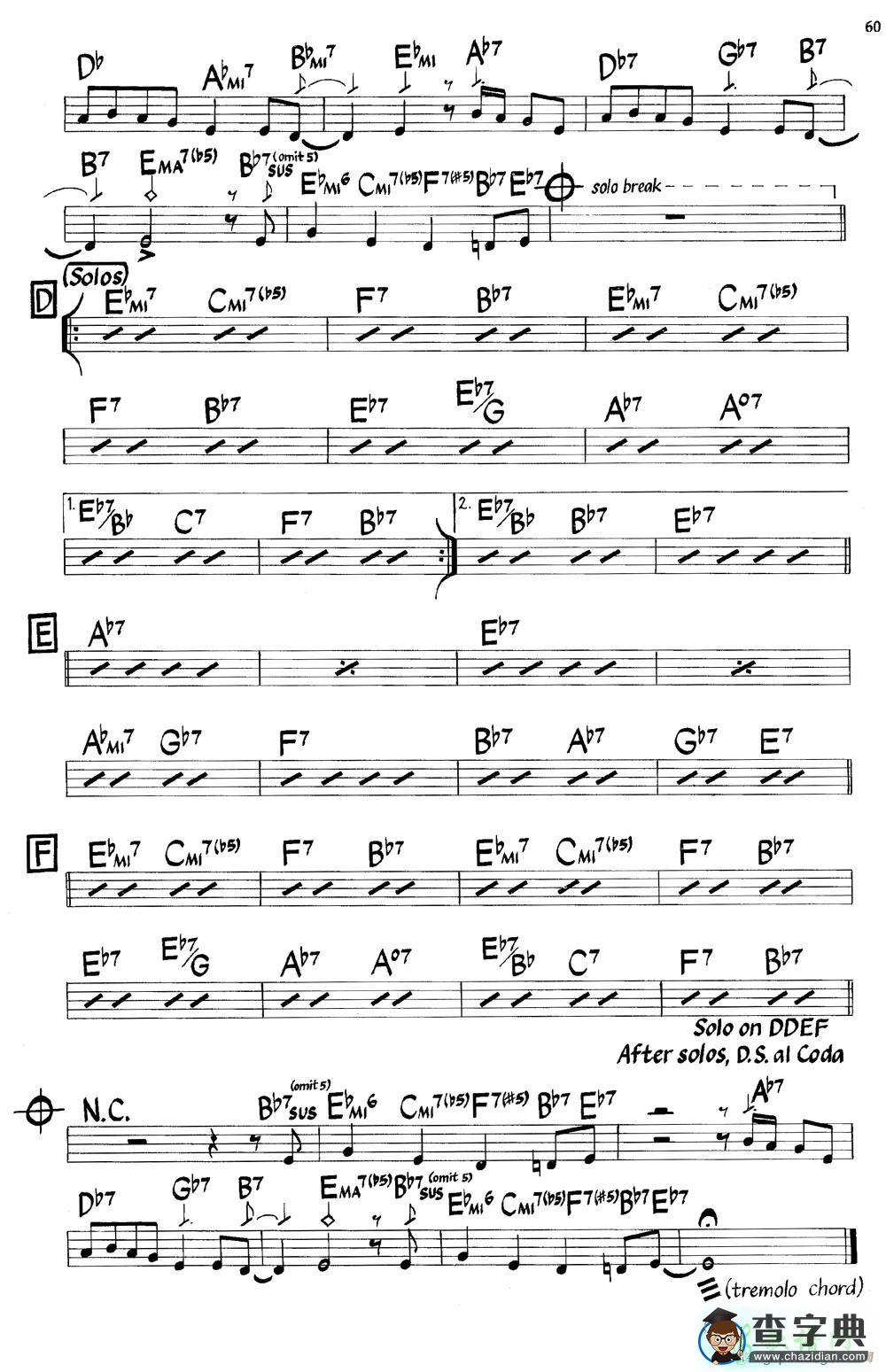 【Cubano Chant钢琴谱】五线谱