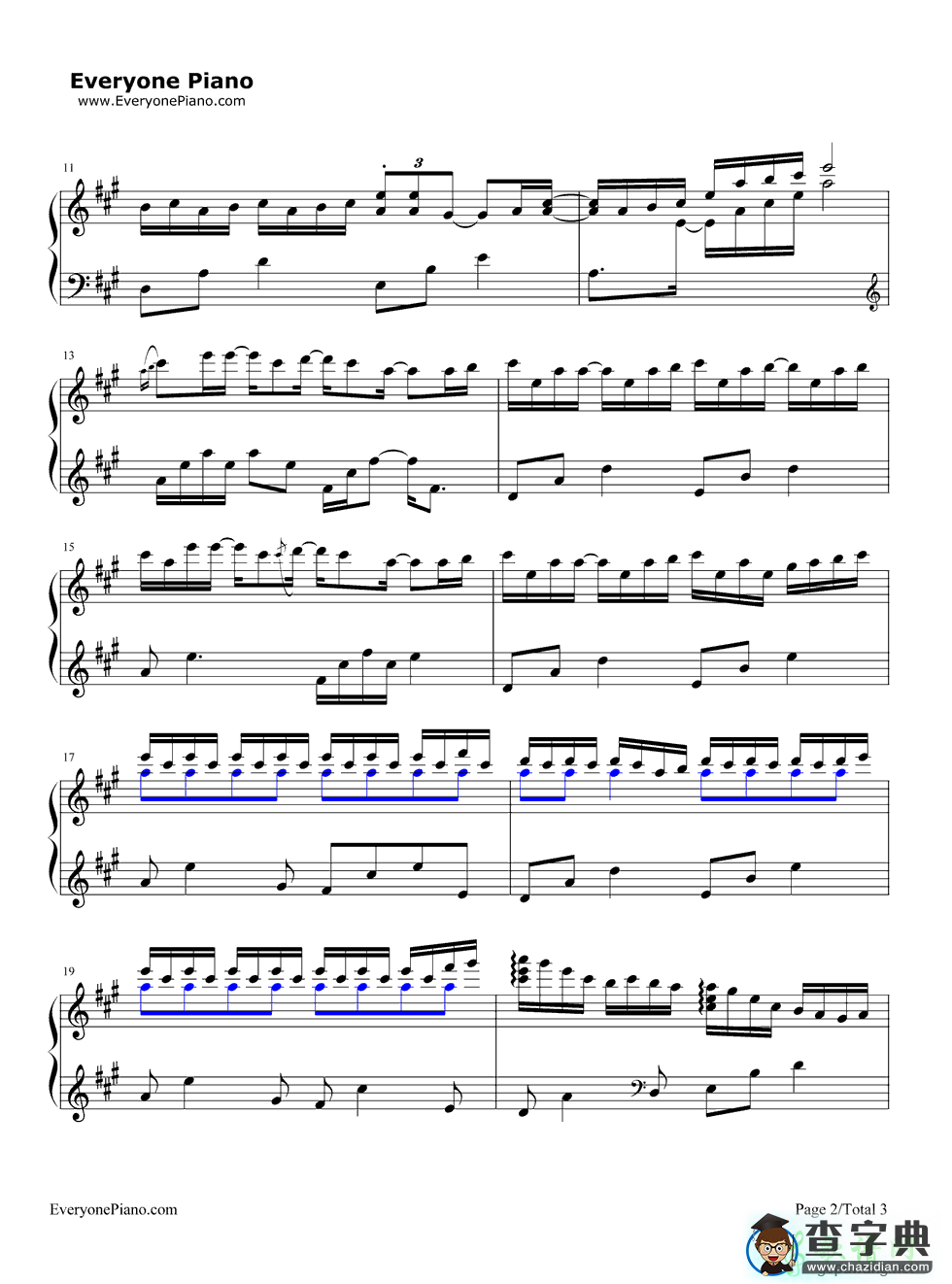 【Our Song钢琴谱】Taylor Swift