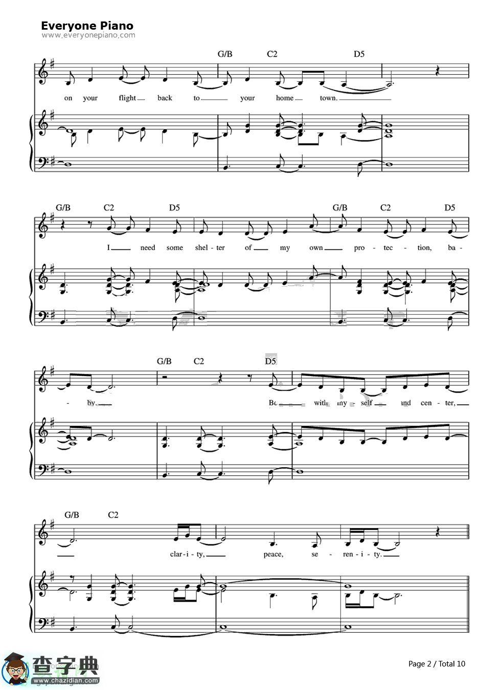 【Big Girls Dont Cry钢琴谱】Fergie