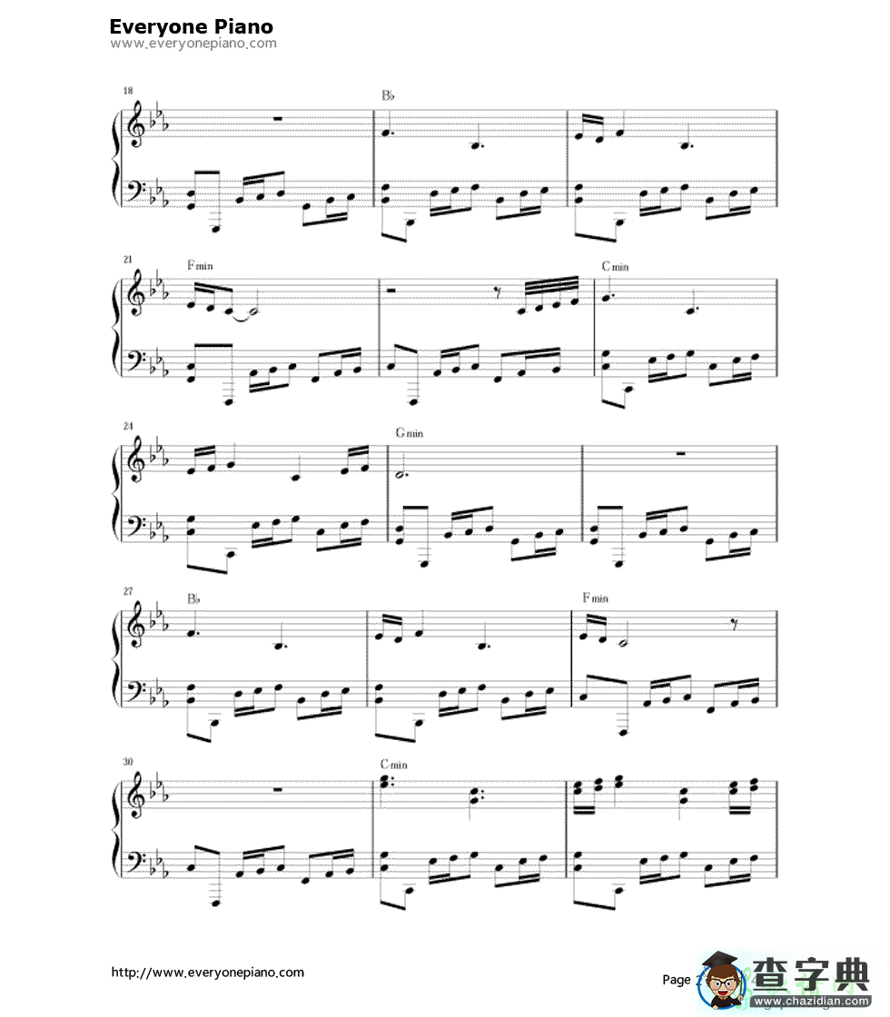 【game of thrones钢琴谱】Ramin Djawadi
