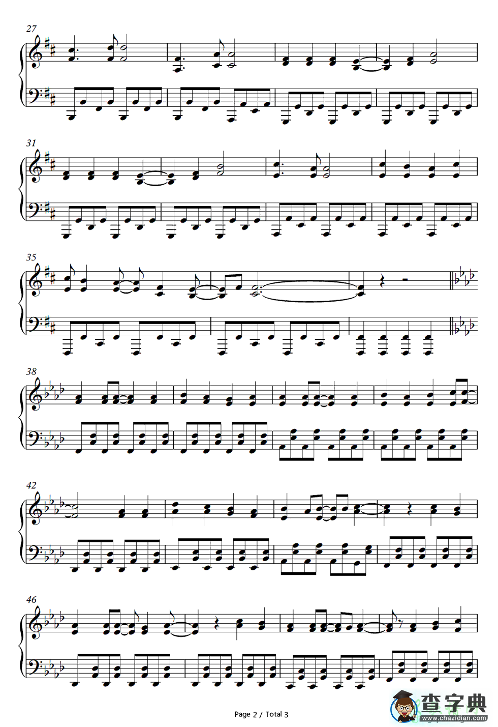 【Heavenly blue钢琴谱】Kalafina