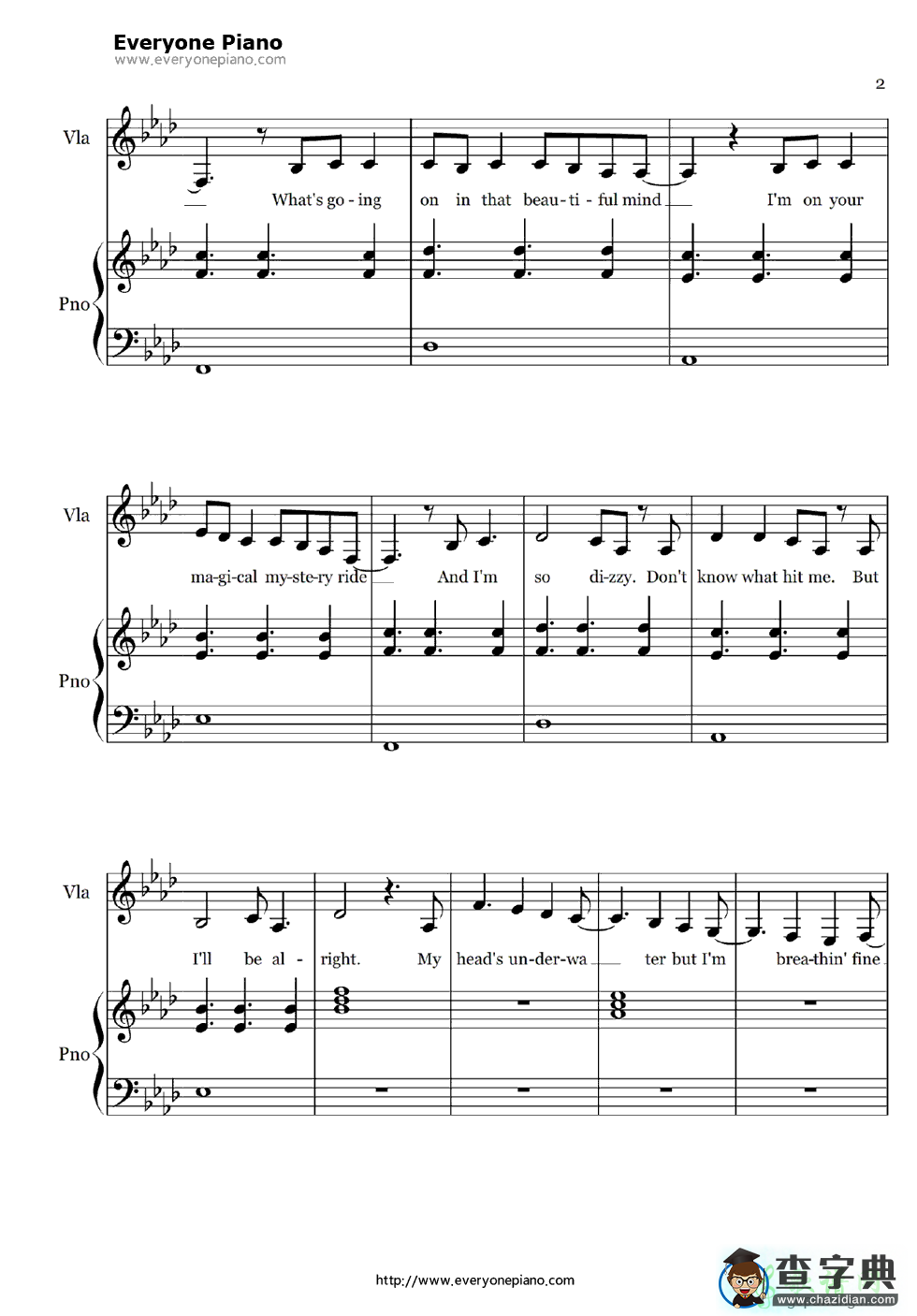 All of Me钢琴谱_John Legend