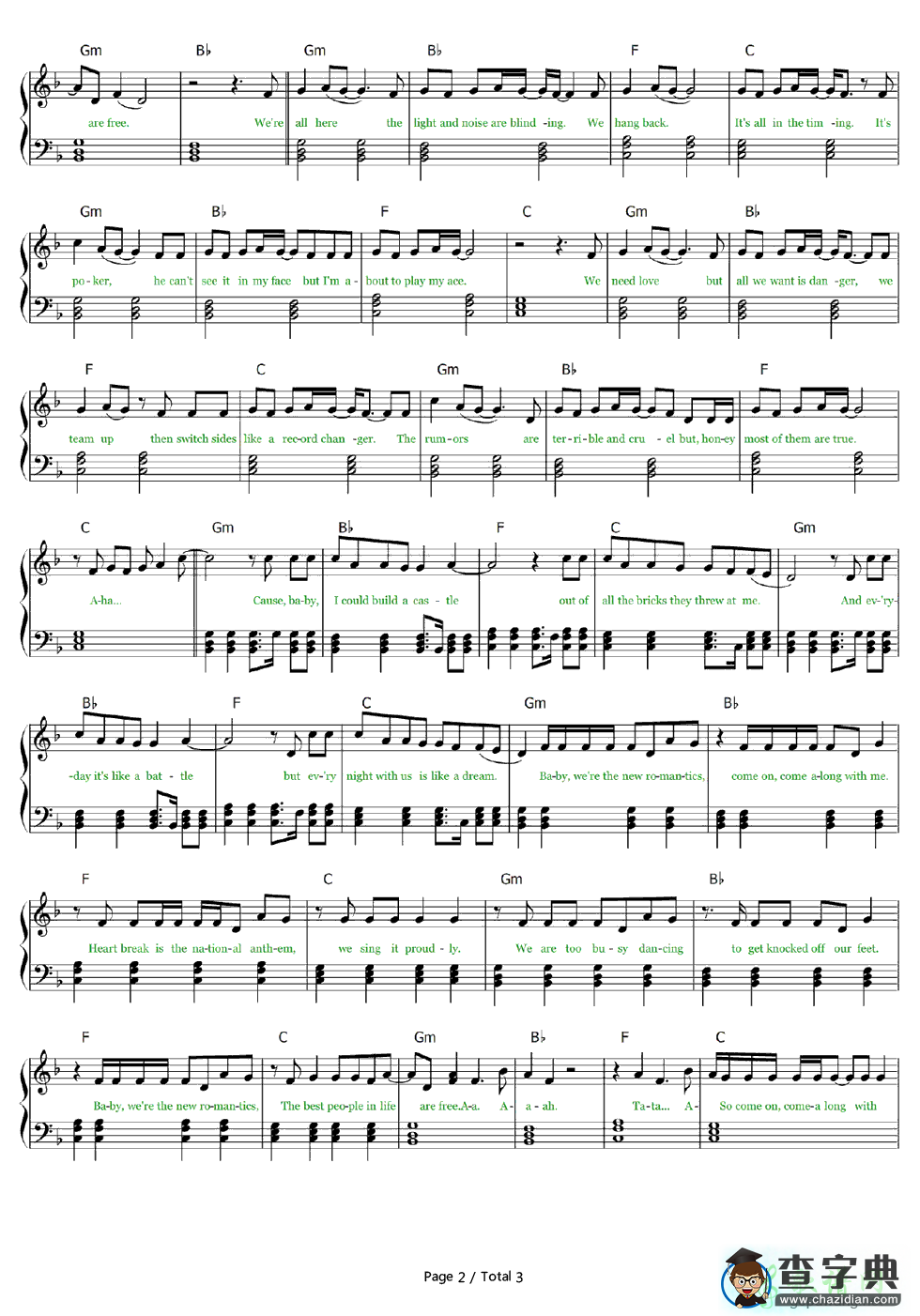 【New Romantics钢琴谱】Taylor Swift
