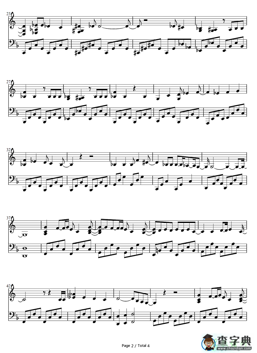 【ウィーゴー钢琴谱】海贼王片头曲五线谱