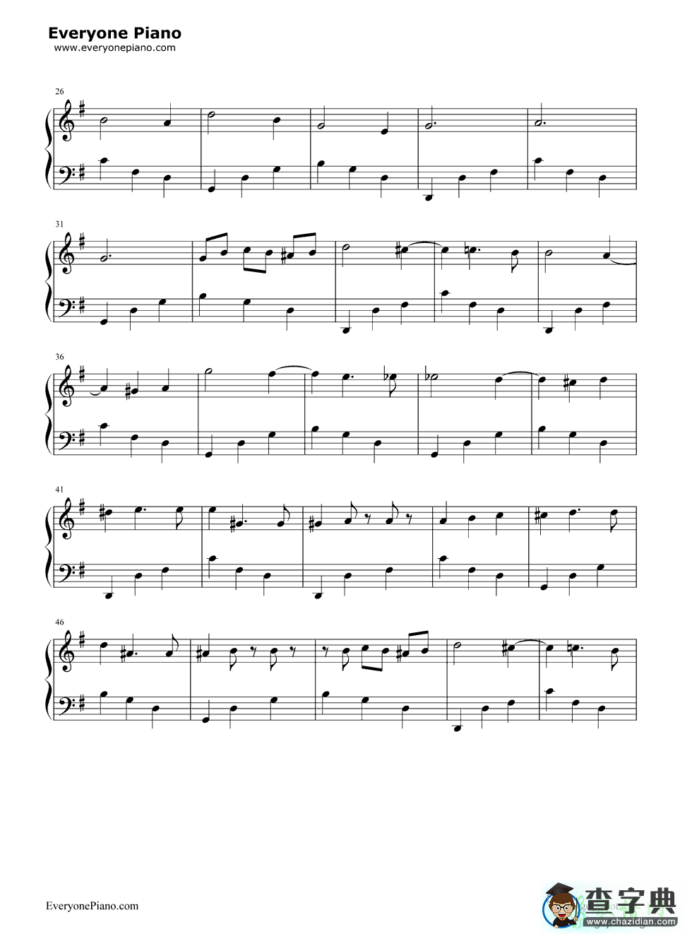 【快乐的寡妇圆舞曲钢琴谱】merry widow waltz钢琴简谱