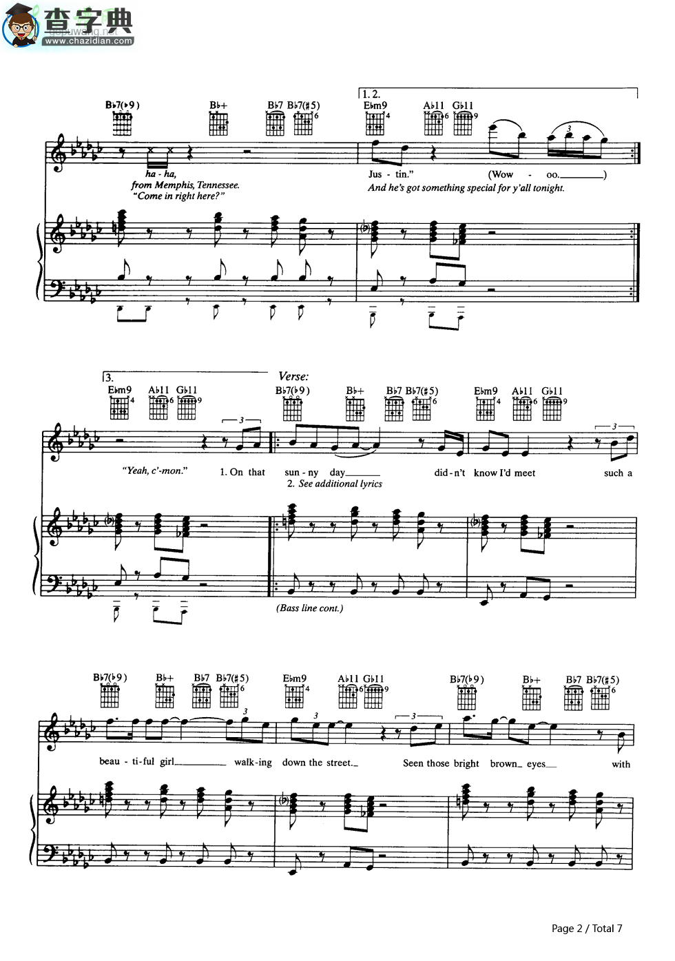 【Senorita钢琴谱】Justin Timberlake