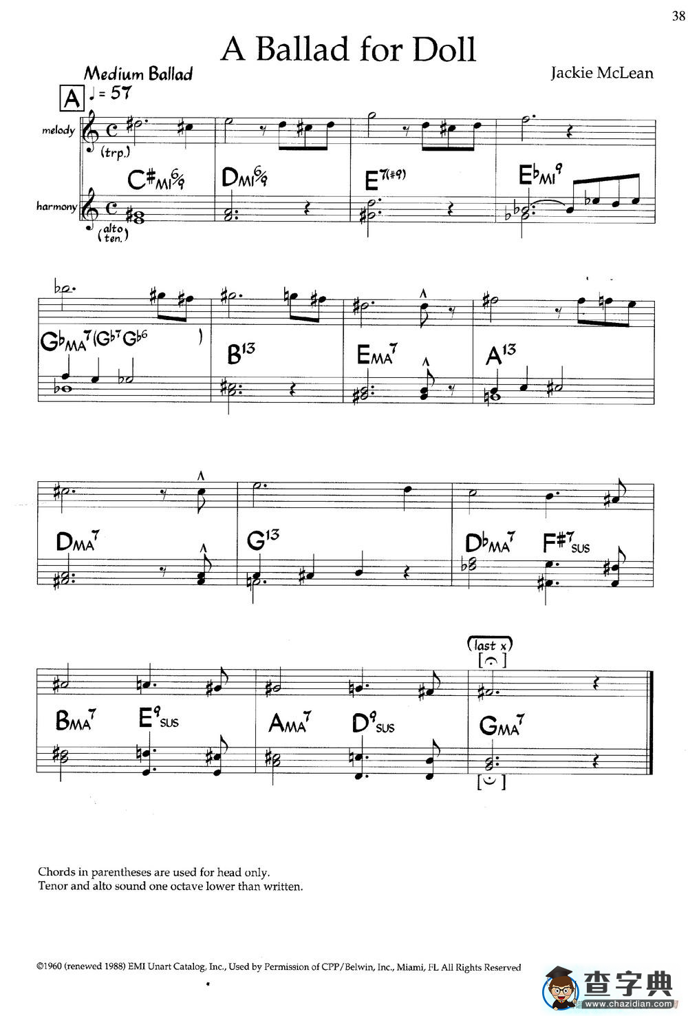 A ballad for Doll钢琴谱