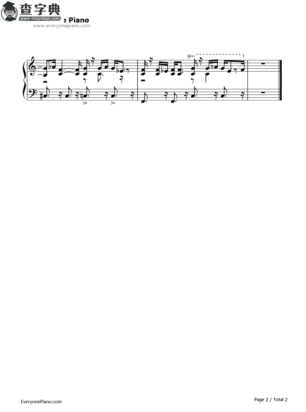 Homecoming钢琴谱