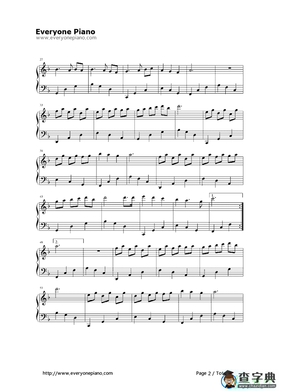 Lavender Hills钢琴谱