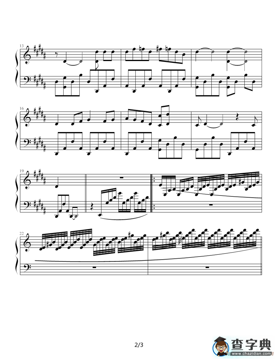 幽灵狂想曲钢琴谱