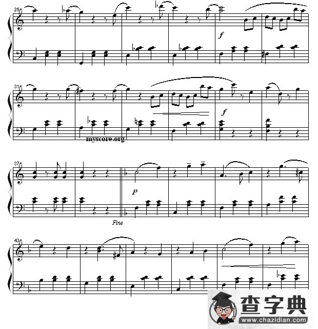 春之声圆舞曲（荆乐霞编配版）钢琴谱