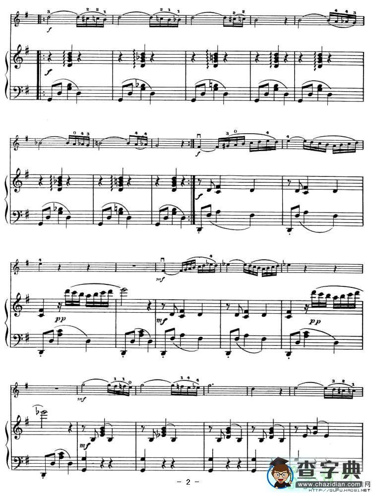 Song of India小提琴谱