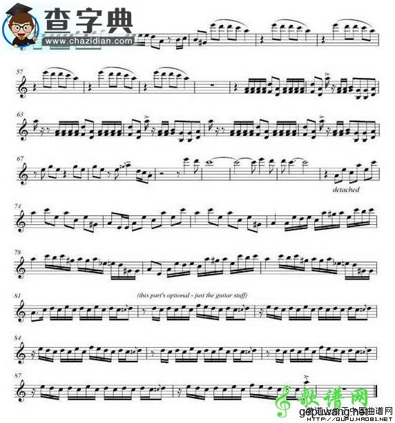 Smooth Criminal小提琴谱