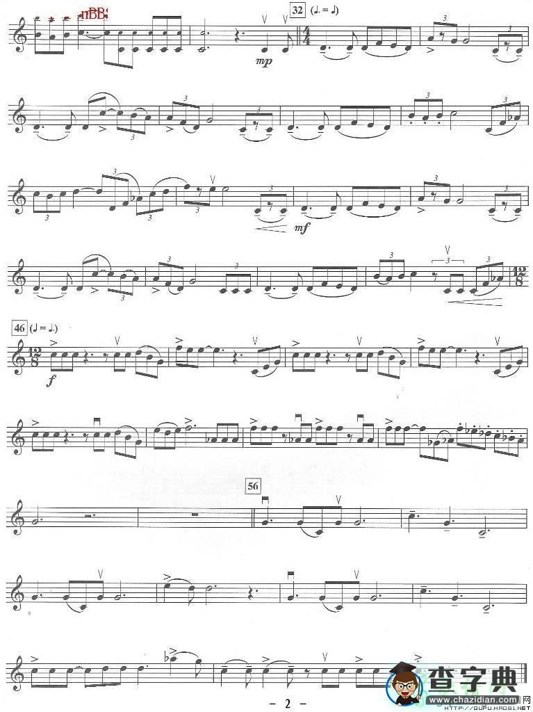 THEME FROM“SUPERMAN”小提琴谱