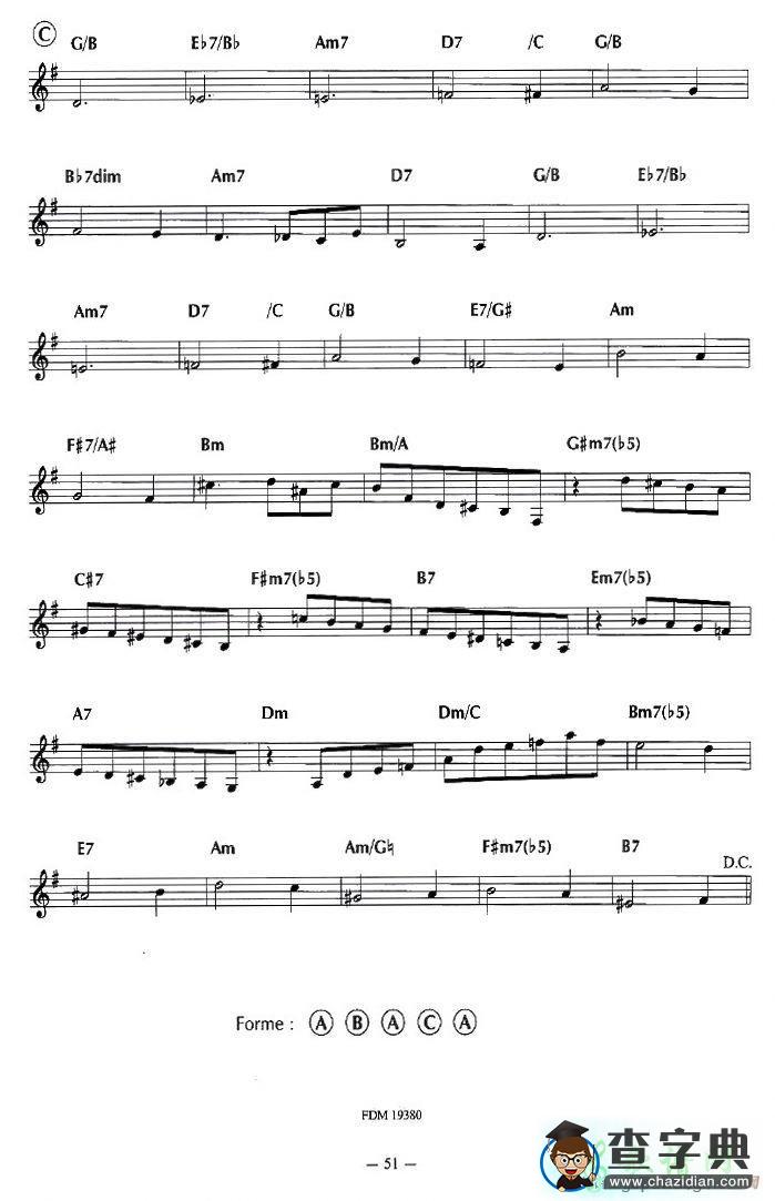 A FRENCH TOUCH手风琴谱