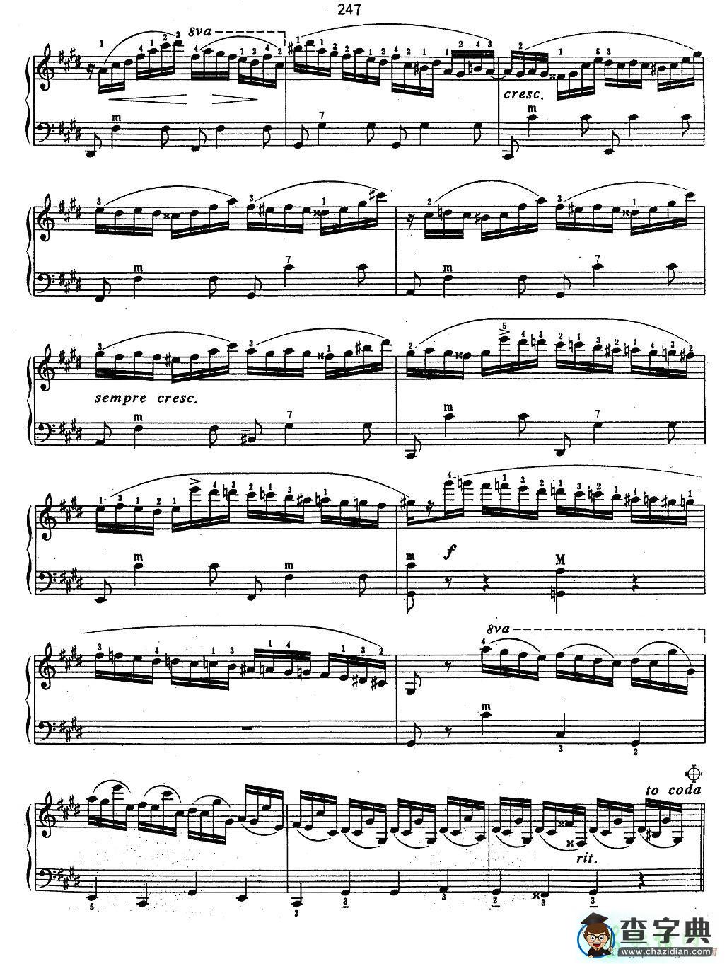 即兴幻想曲 OP.66(手风琴谱)