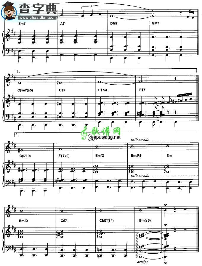 Tango pour Claude手风琴谱
