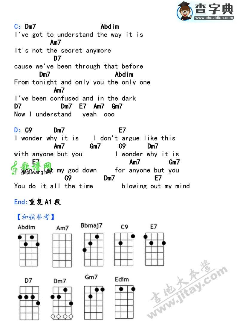 Like A Star ukulele谱尤克里里谱