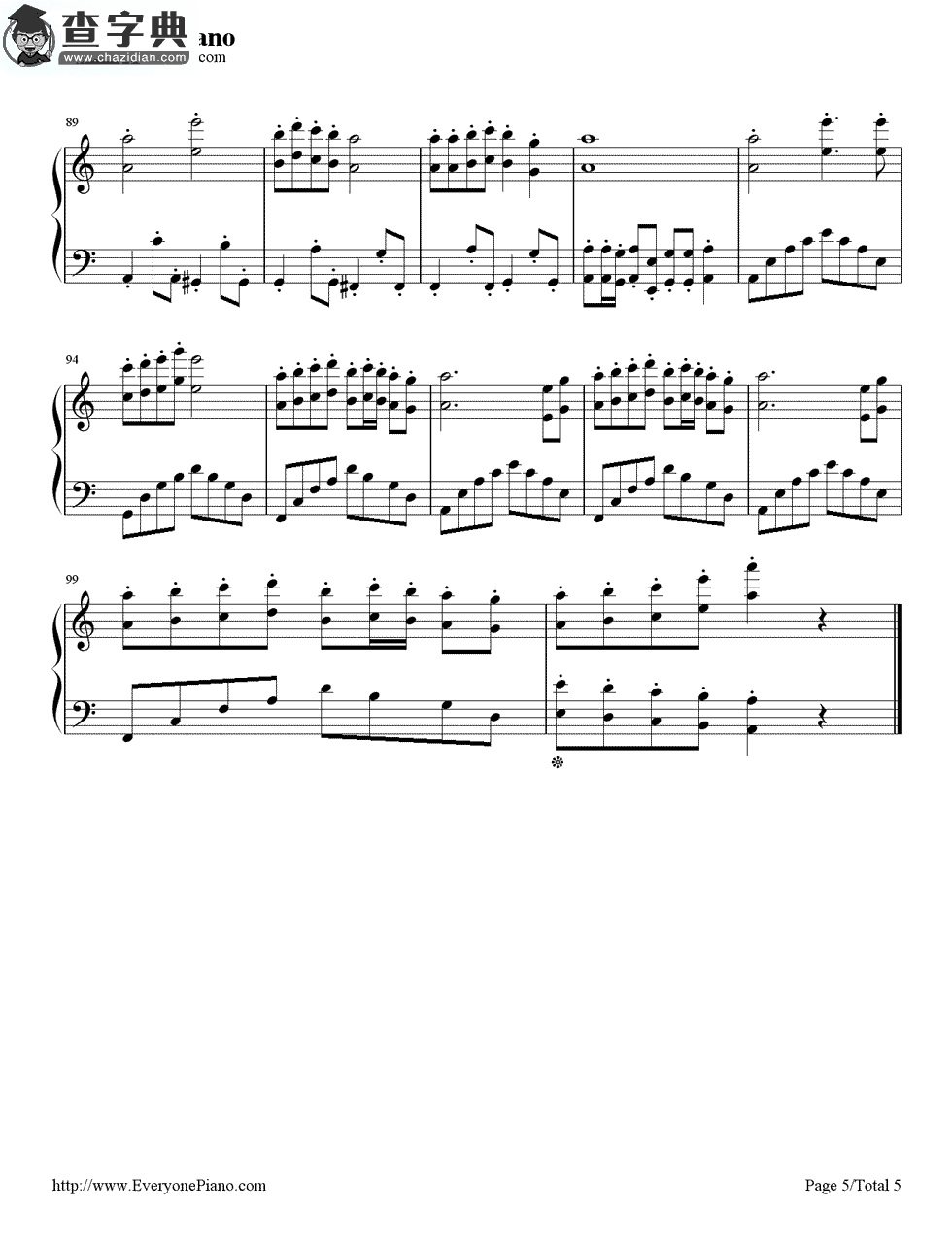 欢沁钢琴谱_欢沁钢琴曲谱