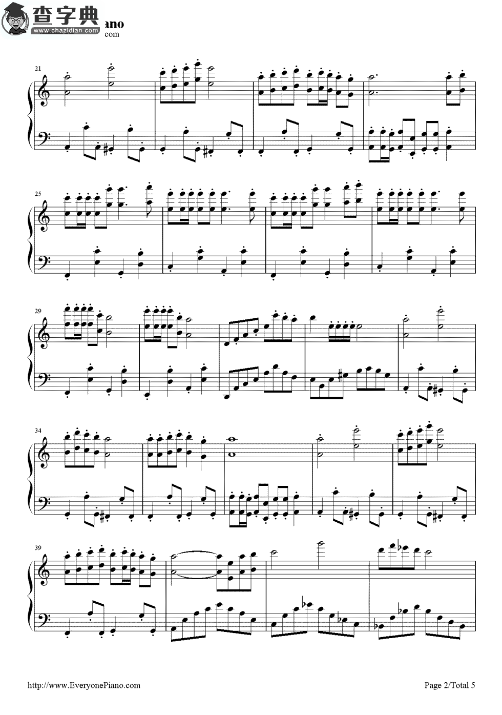 欢沁钢琴谱_欢沁钢琴曲谱