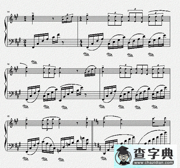告别时刻钢琴谱五线谱