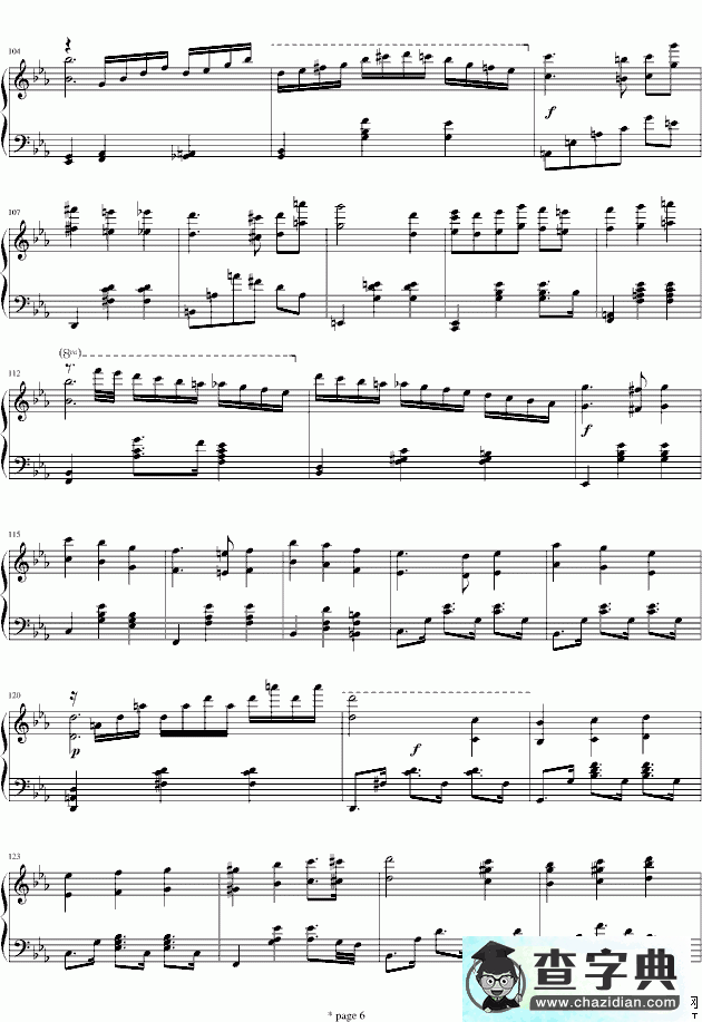Magic Waltz钢琴谱五线谱