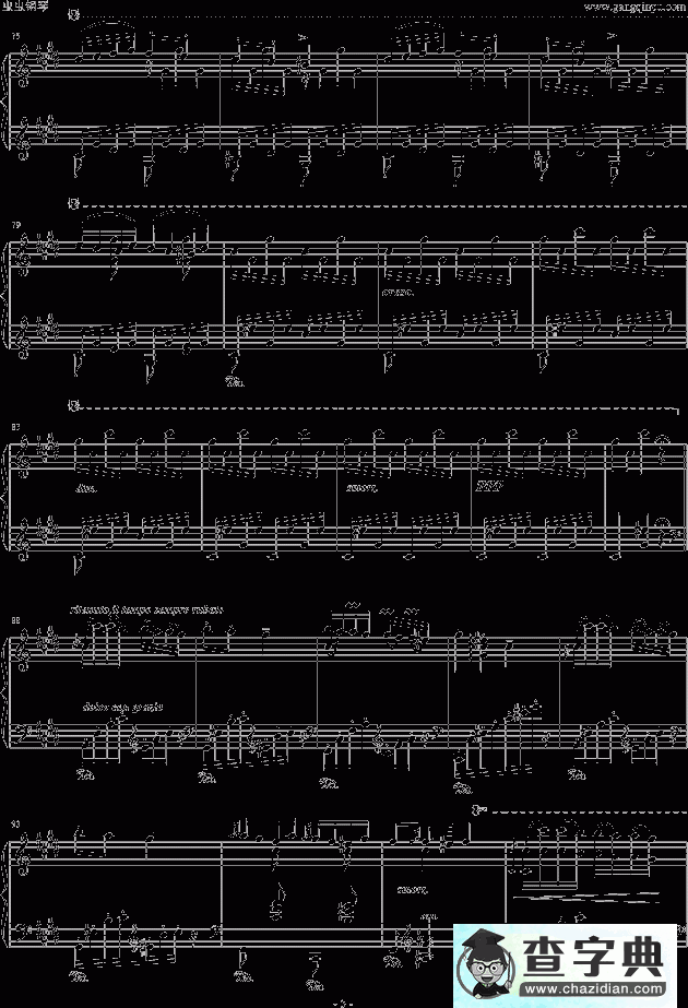 匈牙利狂想曲12号钢琴谱五线谱