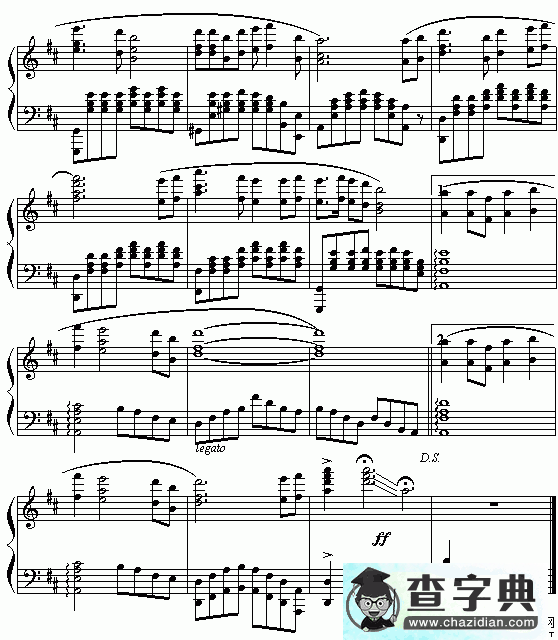 走进新时代钢琴谱五线谱