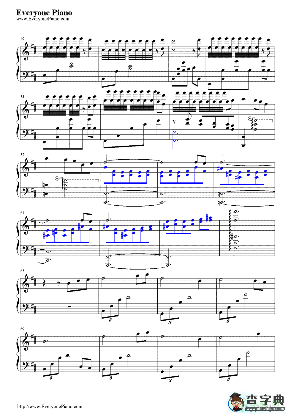 杨柳钢琴谱_《真心话大冒险之北京故事》插曲钢琴谱