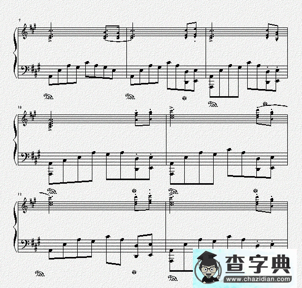 告别时刻钢琴谱五线谱