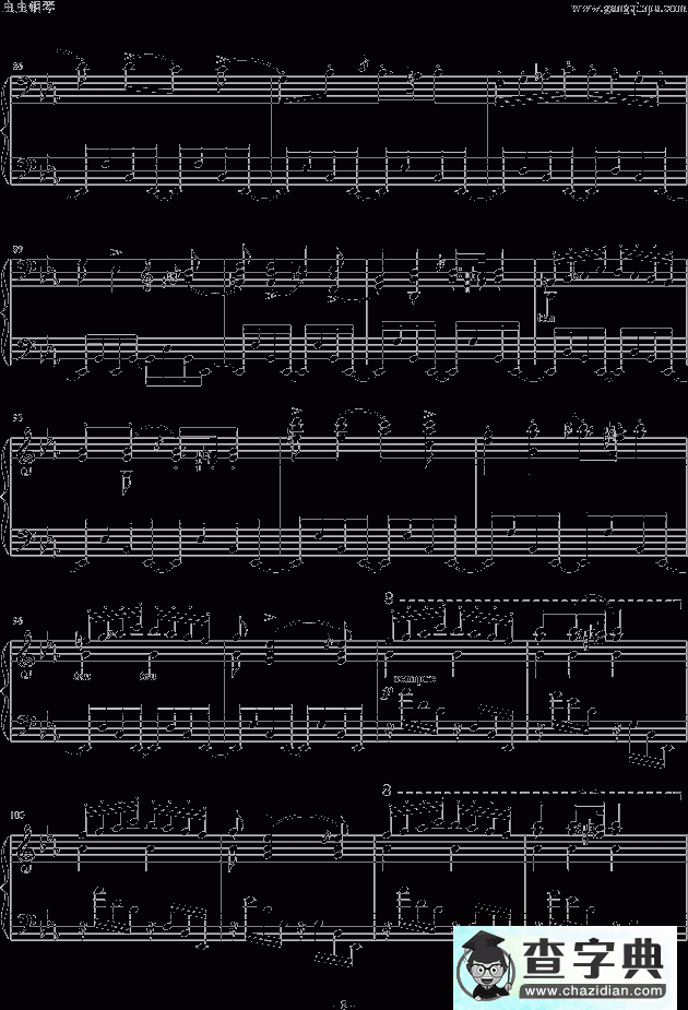 匈牙利狂想曲第9号钢琴谱李斯特匈牙利狂想曲第9号五线谱