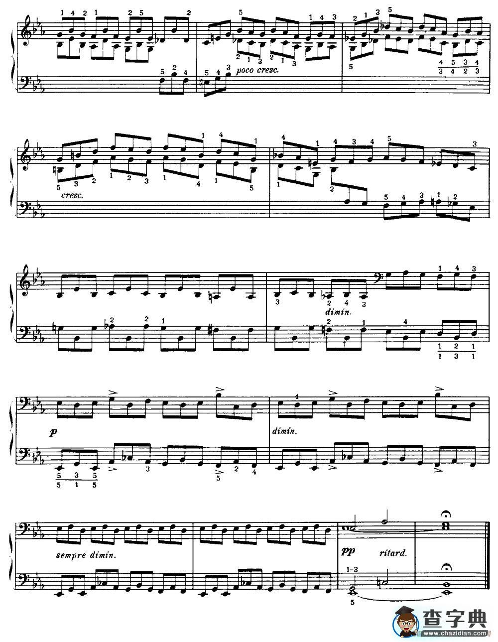 20 Petites Etudes, Op.91（20首小型练习曲）（6）钢琴谱