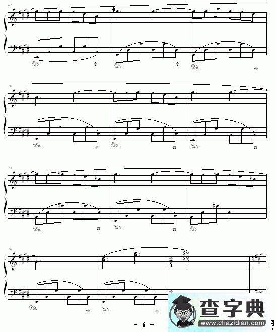 理查德钢琴曲杂集钢琴谱五线谱