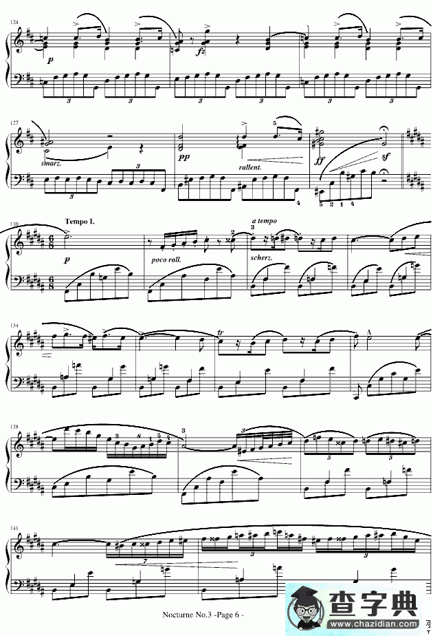 夜曲No.3,Op.9