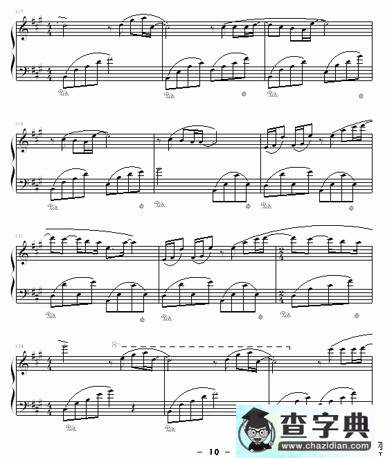 理查德钢琴曲杂集钢琴谱五线谱