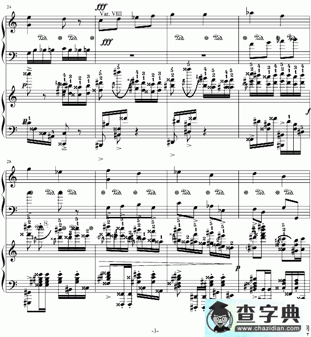 土耳其小星星钢琴谱五线谱