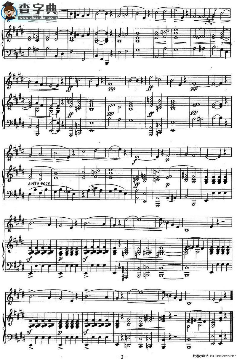 J·孔空中声部练习曲