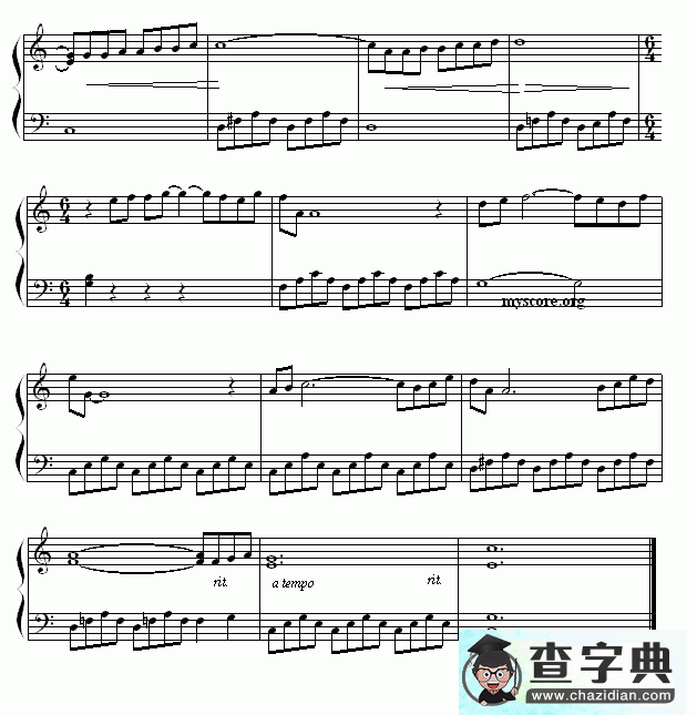 比利蒂斯钢琴谱五线谱