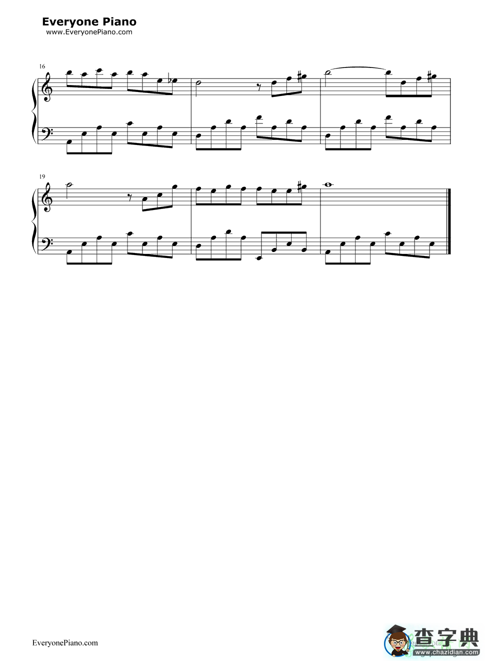 温柔的倾诉钢琴谱Nino Rota
