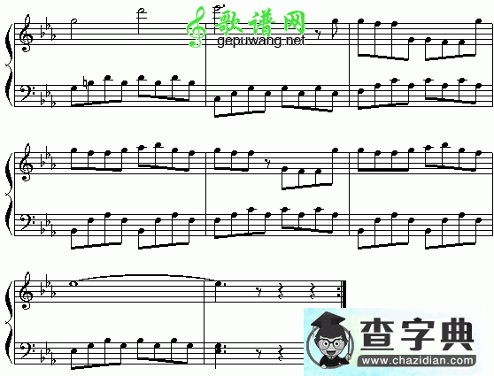 Keeper Of My Heart 心上人钢琴谱