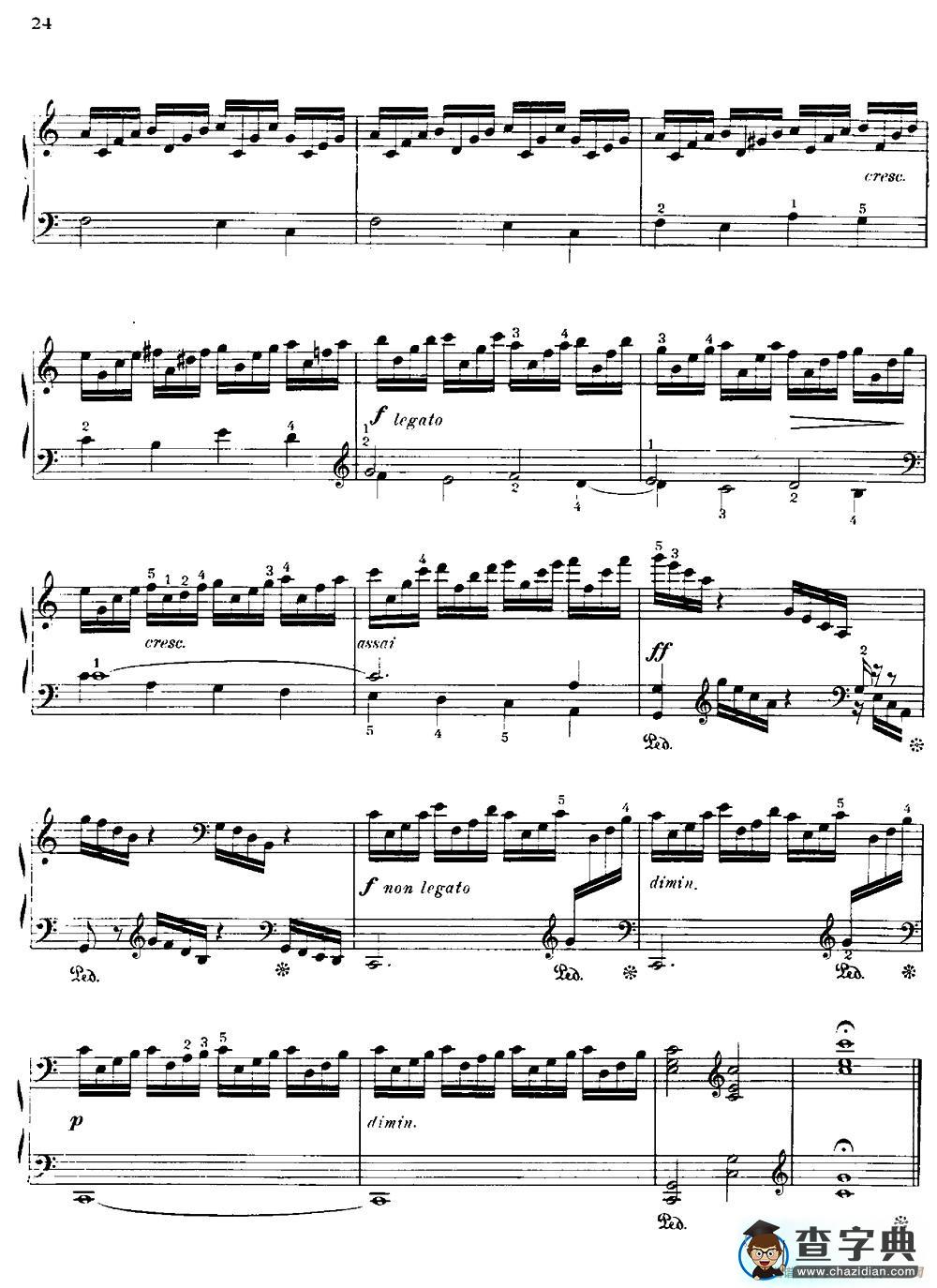 20 Petites Etudes, Op.91（20首小型练习曲）（11）钢琴谱