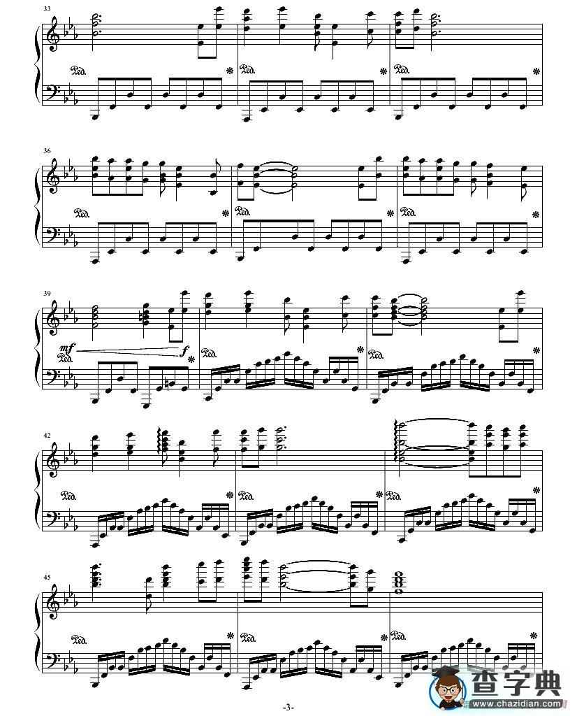 Krone - Guilty Crown（（罪恶王冠））钢琴谱