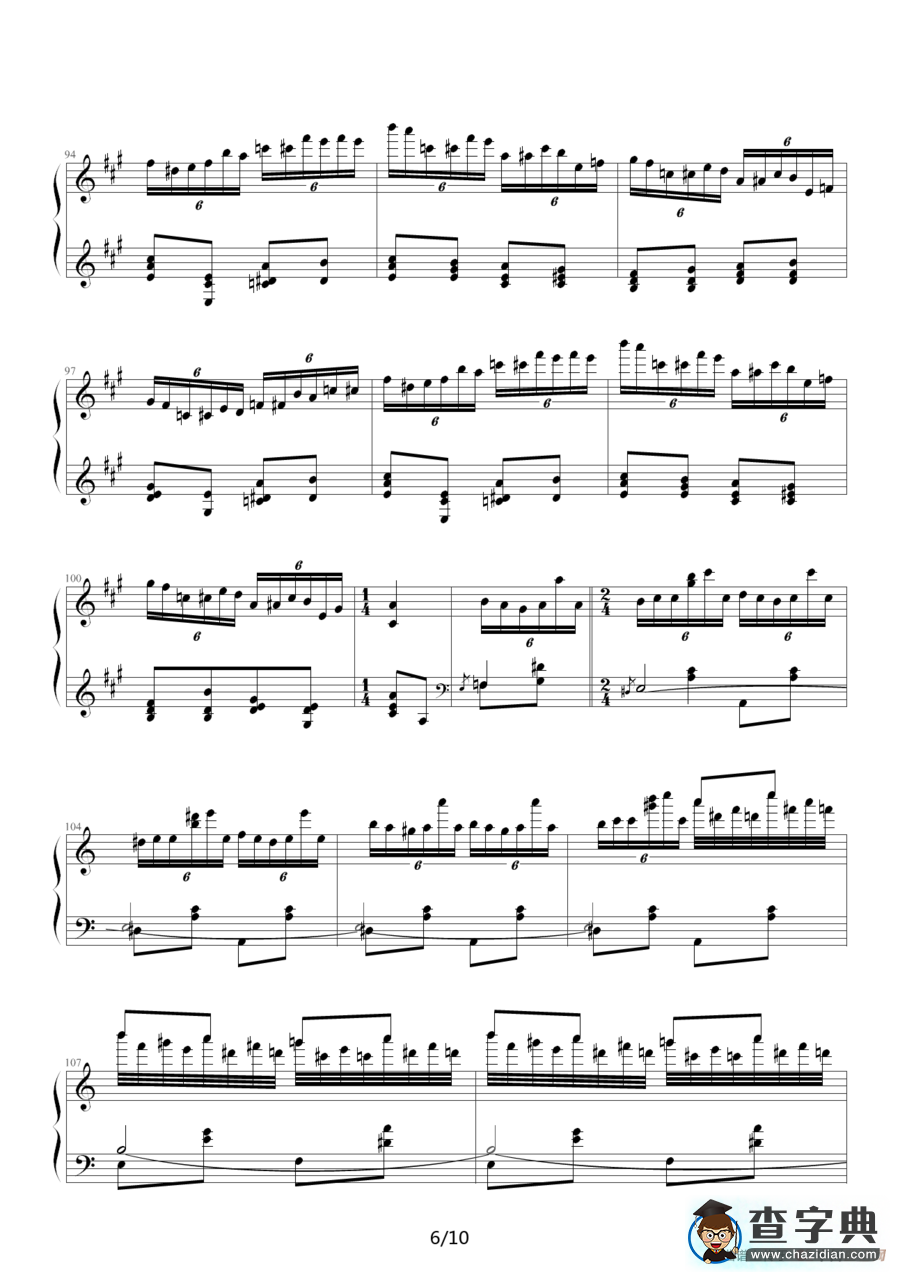 瓦洛多斯改编莫扎特《土耳其进行曲》钢琴谱
