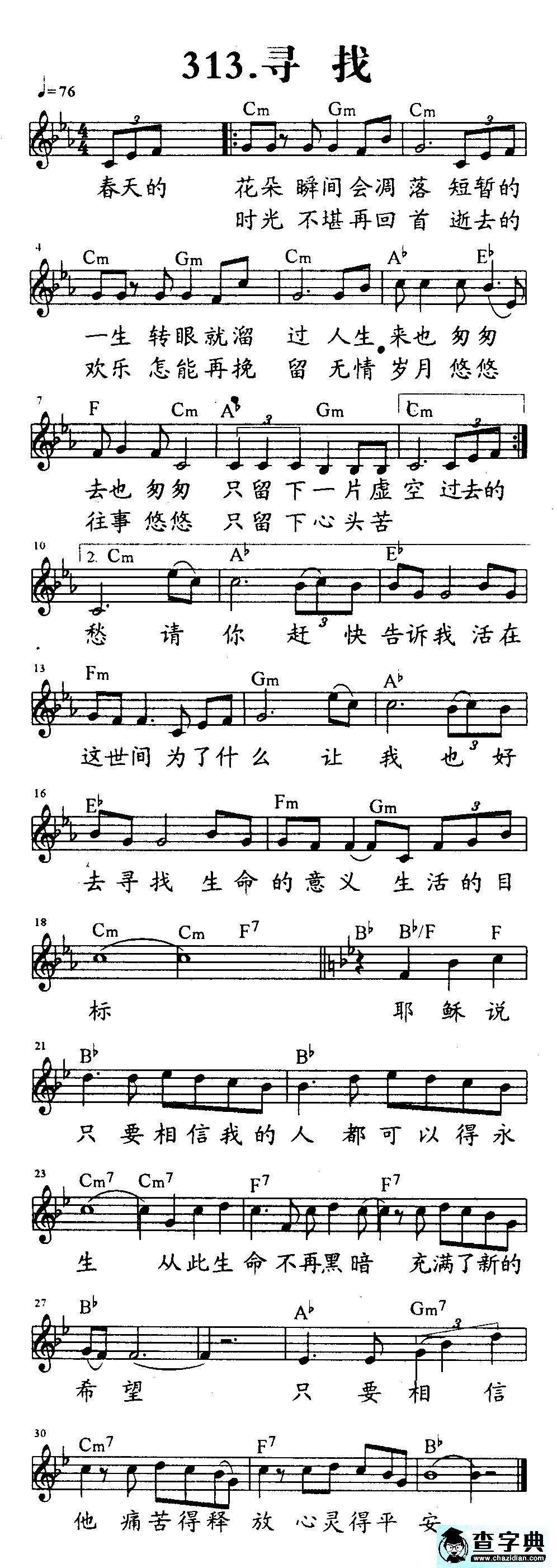 313寻找
