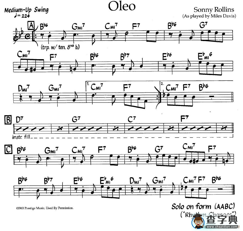 Oleo钢琴谱