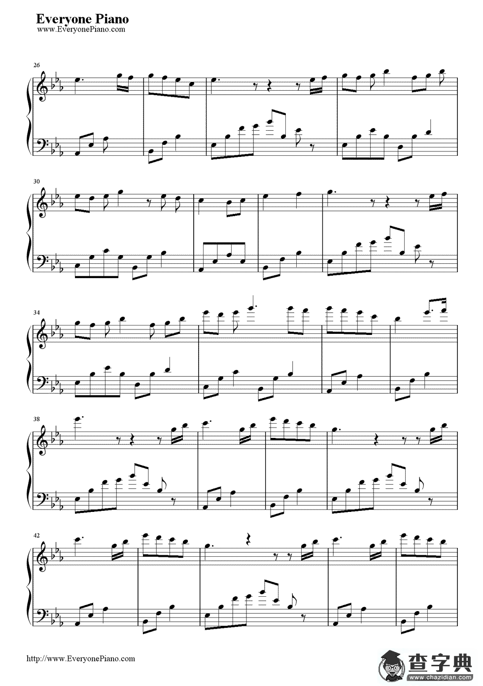 夜的钢琴曲15钢琴谱_石进 夜的钢琴曲15钢琴简谱