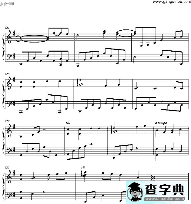 三十日钢琴谱