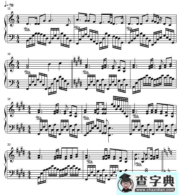杀破狼（河虾编配版）钢琴谱