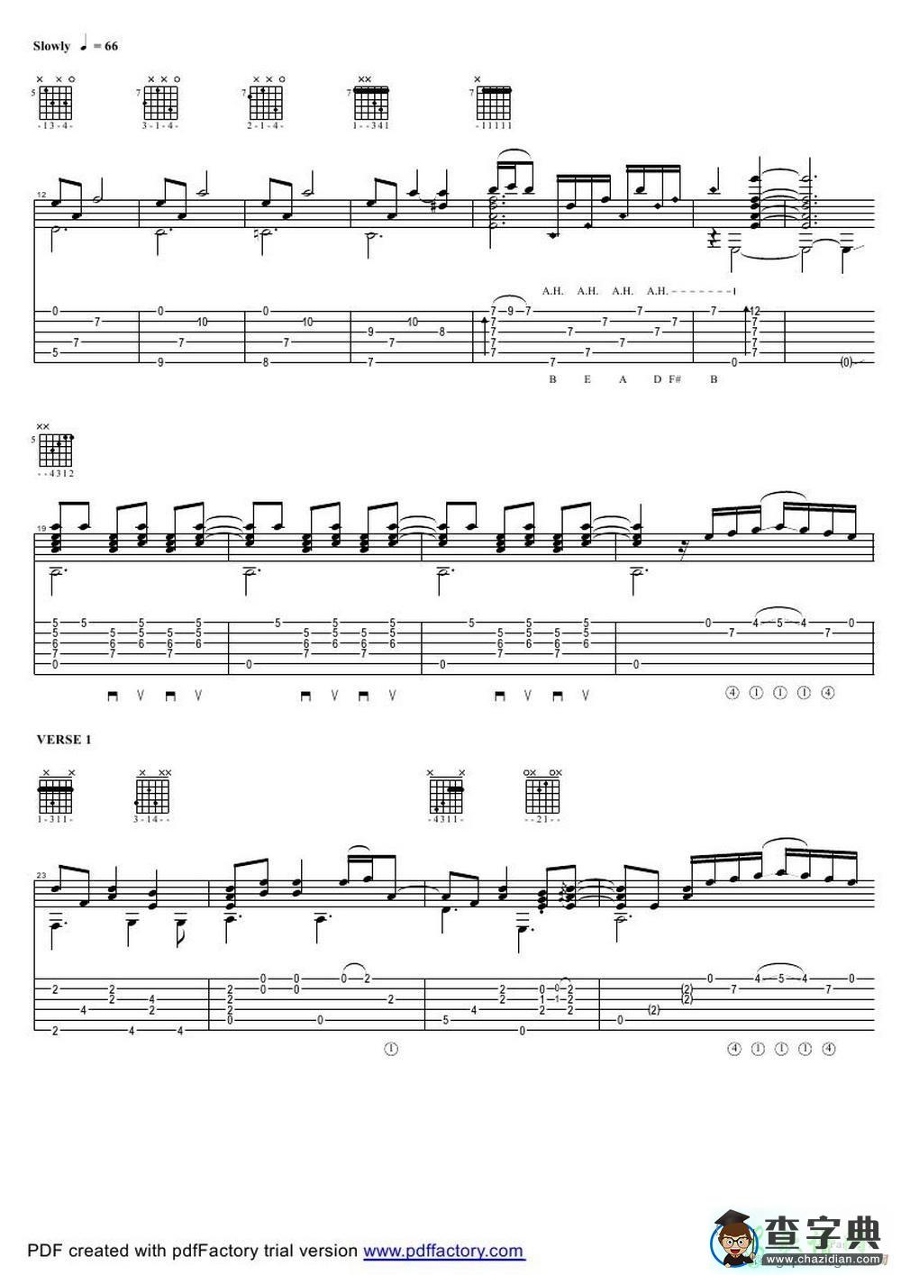 questions Tommy Emmanuel（指弹吉它谱）